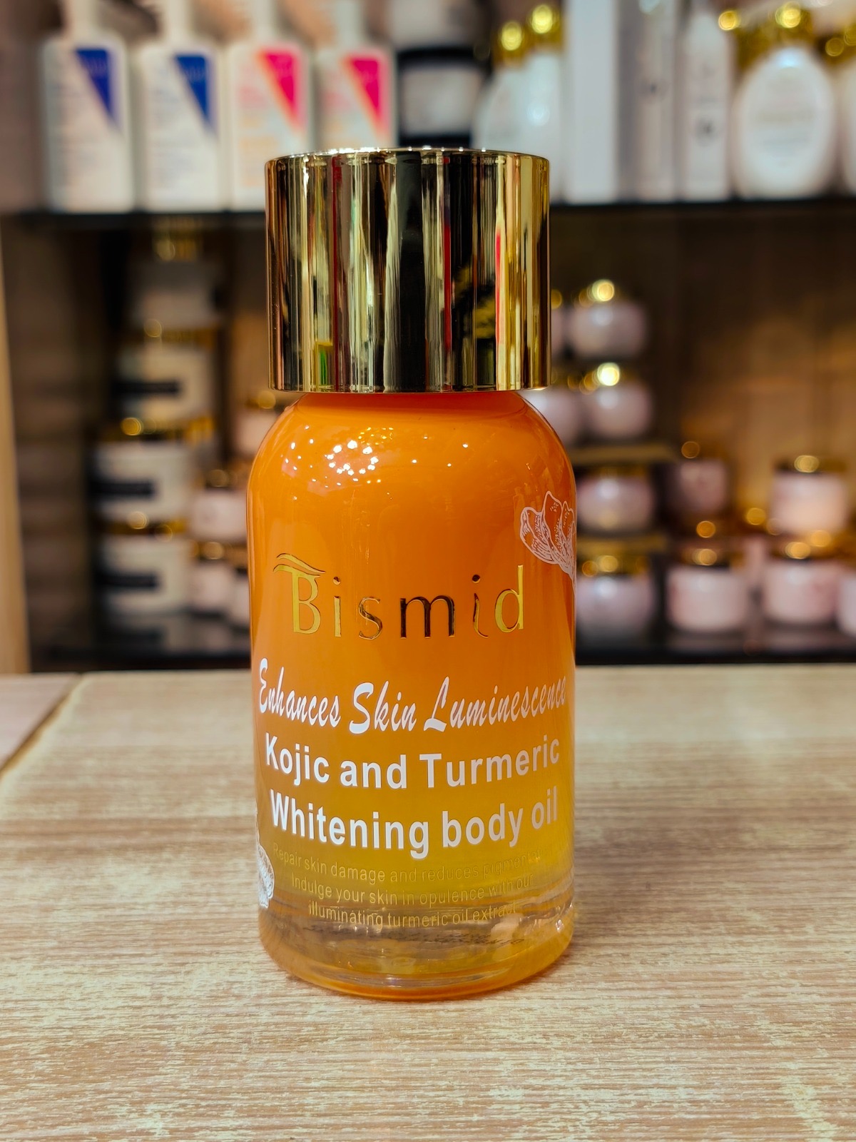 Bismid Kojic & Turmeric Whitening Body Oil