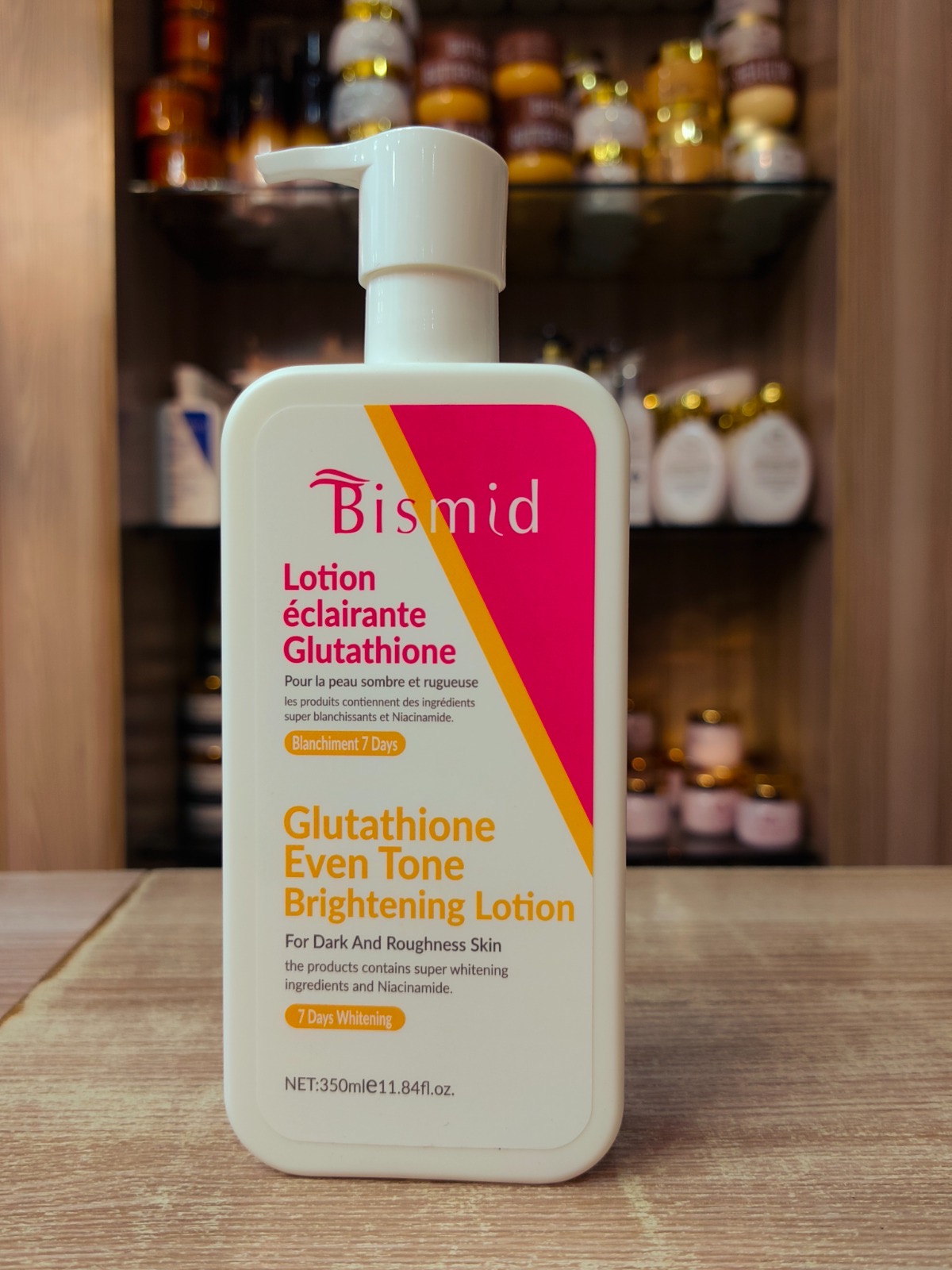 Bismid Glutathione Even Tone Brightening Lotion