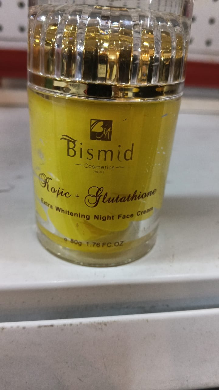 Bismid Kojic + Glutathione Night Face Cream